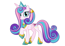 Size: 3078x2184 | Tagged: safe, artist:galaxyswirlsyt, imported from derpibooru, princess flurry heart, pony, colored wings, colored wingtips, older, simple background, solo, transparent background, wings