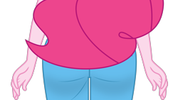 Size: 3000x1687 | Tagged: safe, artist:keronianniroro, imported from derpibooru, pinkie pie, human, equestria girls, ass, balloonbutt, butt, butt only, camp everfree outfits, clothes, shorts, simple background, solo, transparent background, vector