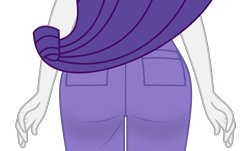 Size: 3000x1810 | Tagged: safe, artist:keronianniroro, imported from derpibooru, rarity, human, equestria girls, ass, butt, butt only, camp everfree outfits, clothes, rearity, shorts, simple background, solo, transparent background, vector