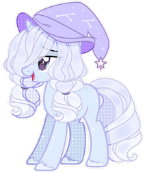 Size: 1024x1207 | Tagged: safe, artist:toffeelavender, imported from derpibooru, oc, oc only, pony, unicorn, base used, constellation, crescent moon, eyelashes, female, hat, horn, mare, moon, simple background, smiling, solo, transparent background, unicorn oc, unshorn fetlocks, wingding eyes, witch hat