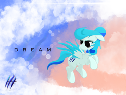 Size: 2160x1620 | Tagged: safe, artist:xdamny, imported from derpibooru, oc, oc:piva storm, dream, flying