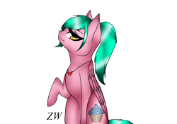 Size: 784x551 | Tagged: safe, artist:kat-the-true-kitkat, imported from derpibooru, oc, oc only, pegasus, pony, female, jewelry, mare, necklace, pegasus oc, raised hoof, simple background, smiling, solo, transparent background, wings