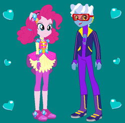 Size: 606x599 | Tagged: safe, artist:owletbrigthness, imported from derpibooru, pinkie pie, pokey pierce, human, equestria girls, crystal guardian, solo