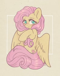 Size: 1110x1410 | Tagged: safe, artist:hawthornss, imported from derpibooru, fluttershy, pegasus, pony, cute, female, mare, no pupils, shyabetes, solo, spread wings, wings