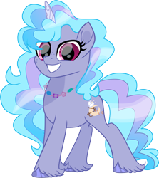 Size: 7513x8426 | Tagged: safe, artist:shootingstarsentry, imported from derpibooru, oc, oc:crystal charm, pony, unicorn, absurd resolution, female, g5, g5 oc, mare, offspring, parent:alphabittle blossomforth, parent:izzy moonbow, simple background, solo, transparent background