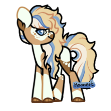 Size: 229x229 | Tagged: safe, artist:moonert, imported from derpibooru, oc, oc only, earth pony, pony, earth pony oc, freckles, looking back, simple background, solo, transparent background