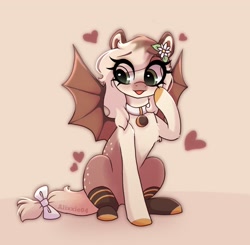 Size: 1645x1609 | Tagged: safe, artist:_alixxie_, imported from derpibooru, oc, bat pony, pony, female, mare, simple background, solo