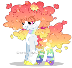 Size: 5000x4728 | Tagged: safe, artist:darkjillmlp123, imported from derpibooru, oc, oc:rainbow cloud, earth pony, pony, absurd resolution, female, mare, simple background, solo, transparent background