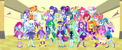 Size: 828x342 | Tagged: safe, artist:mixiepie, imported from derpibooru, wallflower blush, equestria girls, crystal guardian, solo