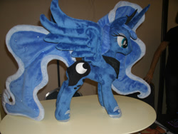 Size: 2828x2121 | Tagged: safe, artist:arp-photography, imported from derpibooru, princess luna, alicorn, pony, equestria la, equestria la 2013, high res, irl, photo, plushie