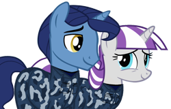 Size: 1105x707 | Tagged: safe, artist:edy_january, edit, edited screencap, imported from derpibooru, screencap, vector edit, night light, twilight velvet, pony, unicorn, captain, clothes, female, husband and wife, love, love in navy, male, mare, military, military pony, military uniform, modern warship, navy, nightvelvet, shipping, simple background, stallion, straight, transparent background, uniform, united states, us navy, vector