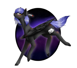 Size: 2654x2353 | Tagged: safe, artist:kat-the-true-kitkat, imported from derpibooru, oc, oc only, oc:cloudy night, pegasus, pony, pegasus oc, simple background, solo, transparent background