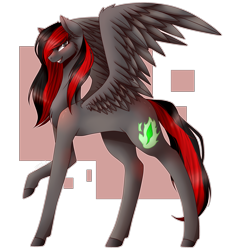 Size: 2005x2227 | Tagged: safe, artist:kat-the-true-kitkat, imported from derpibooru, oc, oc only, oc:burning shadow, pegasus, pony, pegasus oc, raised hoof, simple background, solo, transparent background, wings