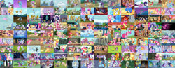 Size: 8000x3115 | Tagged: safe, edit, edited screencap, imported from derpibooru, screencap, all aboard, angel bunny, apple bloom, applejack, berry punch, berryshine, big macintosh, blewgrass, bon bon, brick house, brolly, caboose, carrot top, chance-a-lot, cheerilee, cherry berry, cloud kicker, cool star, cozy glow, creme brulee, daisy jo, derpy hooves, diamond tiara, discord, dizzy twister, dj pon-3, doctor fauna, duchess of maretonia, dusty pages, emerald green, fiddlesticks, first base, flitter, fluttershy, golden harvest, granny smith, green gem, grogar, helia, king sombra, lemon hearts, lightning bolt, linky, lord tirek, lucky breaks, lucky clover, lucy packard, luster dawn, maud pie, meadow song, merry may, minuette, mr. greenhooves, ms. harshwhinny, neigh sayer, neighbuchadnezzar, octavia melody, opalescence, orange swirl, owlowiscious, parasol, pinkie pie, pipsqueak, pitch perfect, pokey pierce, polo play, pound cake, prince blueblood, princess cadance, princess celestia, princess luna, pumpkin cake, queen chrysalis, rainbow dash, rainbow stars, rainbow swoop, rarity, sassaflash, scootaloo, sea swirl, seafoam, shady daze, shining armor, shoeshine, silver script, silver spoon, smolder, snails, snips, spectrum, spike, star hunter, starburst (character), starlight glimmer, stormfeather, sunshower raindrops, super funk, sweetie belle, sweetie drops, thunderclap, thunderlane, tough break, tree of harmony, trixie, twilight sparkle, twinkleshine, twist, vinyl scratch, warm front, white lightning, whitewash, yona, alicorn, bat pony, breezie, changeling, diamond dog, dragon, griffon, pony, yak, zebra, 2 4 6 greaaat, a bird in the hoof, a canterlot wedding, a dog and pony show, a friend in deed, a horse shoe-in, a trivial pursuit, apple family reunion, applebuck season, baby cakes, bats!, between dark and dawn, boast busters, bridle gossip, call of the cutie, castle mane-ia, common ground, daring don't, daring doubt, dragon dropped, dragon quest, dragonshy, equestria games (episode), fall weather friends, family appreciation day, feeling pinkie keen, filli vanilli, flight to the finish, for whom the sweetie belle toils, frenemies (episode), friendship is magic, games ponies play, going to seed, green isn't your color, griffon the brush off, growing up is hard to do, hearth's warming eve (episode), hearts and hooves day (episode), hurricane fluttershy, inspiration manifestation, it ain't easy being breezies, it's about time, just for sidekicks, keep calm and flutter on, leap of faith, lesson zero, look before you sleep, luna eclipsed, magic duel, magical mystery cure, maud pie (episode), may the best pet win, mmmystery on the friendship express, one bad apple, over a barrel, owl's well that ends well, party of one, pinkie apple pie, pinkie pride, ponyville confidential, princess twilight sparkle (episode), putting your hoof down, rainbow falls, rarity takes manehattan, read it and weep, season 1, season 2, season 3, season 4, season 9, secret of my excess, she talks to angel, she's all yak, simple ways, sisterhooves social, sleepless in ponyville, somepony to watch over me, sonic rainboom (episode), sparkle's seven, spike at your service, stare master, student counsel, suited for success, swarm of the century, sweet and elite, sweet and smoky, testing testing 1-2-3, the beginning of the end, the best night ever, the big mac question, the crystal empire, the cutie mark chronicles, the cutie pox, the ending of the end, the last crusade, the last laugh, the last problem, the last roundup, the mysterious mare do well, the point of no return, the return of harmony, the show stoppers, the summer sun setback, the super speedy cider squeezy 6000, the ticket master, three's a crowd, too many pinkie pies, trade ya, twilight time, twilight's kingdom, uprooted, what about discord?, winter wrap up, wonderbolts academy, spoiler:s09, alicornified, amy keating rogers, apple family member, aura (g4), butt, canterlot castle, carousel boutique, chris savino, coach rainbow dash, collage, cozycorn, cutie mark crusaders, dave polsky, dave rapp, ed valentine, element of generosity, element of honesty, element of kindness, element of laughter, element of loyalty, element of magic, elements of harmony, g.m. berrow, glimmer glutes, hulu, jayson thiessen, jim miller, josh haber, las pegasus resident, m.a. larson, mane six, manehattan, meghan mccarthy, mike vogel, natasha levinger, netflix, nick confalone, nicole dubuc, older, older twilight, ponyville, power ponies, princess twilight 2.0, race swap, ragtime, rainbutt dash, royal guard, screencap collage, thorn (g4), twibutt, twilight sparkle (alicorn), ultimate chrysalis, unnamed character, unnamed pony, wall of tags