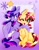 Size: 1455x1870 | Tagged: safe, artist:stacy_165cut, imported from derpibooru, sunset shimmer, twilight sparkle, alicorn, pony, unicorn, equestria girls, duo, duo female, female, gradient background, horn, hug, looking at you, mare, one eye closed, open mouth, open smile, partially open wings, purple background, raised hoof, simple background, sitting, smiling, smiling at you, stars, twilight sparkle (alicorn), wings