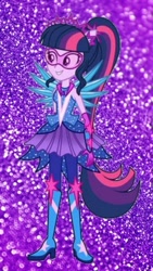 Size: 540x960 | Tagged: safe, imported from derpibooru, sci-twi, twilight sparkle, equestria girls, boots, clothes, crystal guardian, high heel boots, shoes, solo