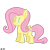 Size: 524x524 | Tagged: safe, artist:dudenin64, fluttershy, pegasus, pony, chibi, featured image, female, mare, simple background, solo, transparent background, wings