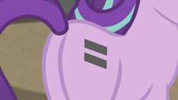 Size: 1918x1080 | Tagged: safe, imported from derpibooru, screencap, starlight glimmer, pony, unicorn, season 5, the cutie map, 1080p, butt, butt focus, butt only, close-up, equal cutie mark, female, glimmer glutes, mare, plot, s5 starlight, solo