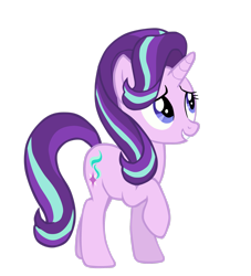 Size: 2335x2568 | Tagged: safe, artist:lyra-stars, imported from derpibooru, starlight glimmer, pony, unicorn, the crystalling, cute, female, glimmerbetes, high res, mare, raised hoof, simple background, solo, transparent background, vector