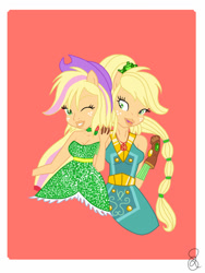 Size: 768x1024 | Tagged: safe, imported from twibooru, applejack, equestria girls, crystal guardian, image, needs more jpeg, solo