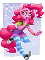 Size: 1500x2000 | Tagged: safe, artist:irinamar, imported from derpibooru, pinkie pie, anthro, solo