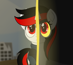 Size: 1025x913 | Tagged: safe, artist:pearmare animation, imported from derpibooru, oc, oc only, oc:blackjack, pony, unicorn, fallout equestria, fallout equestria: project horizons, fallout, fanfic art, movie accurate, post-apocalyptic, preview, solo