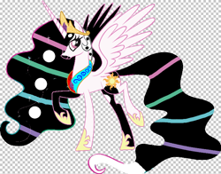 Size: 704x553 | Tagged: safe, imported from derpibooru, princess celestia, alicorn, pony, 1000 hours in ms paint, 101 dalmatian street, 101 dalmatians, crown, deepak (101 dalmatian street), hoof shoes, jewelry, necklace, regalia