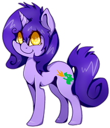 Size: 1491x1726 | Tagged: safe, artist:holomouse, imported from derpibooru, oc, oc only, oc:amethyst sniper, pony, unicorn, female, horn, simple background, solo, transparent background, unicorn oc