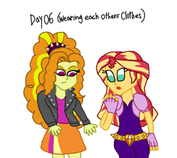 Size: 945x845 | Tagged: safe, imported from twibooru, adagio dazzle, sunset shimmer, equestria girls, image, png, solo
