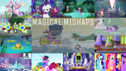 Size: 1280x721 | Tagged: safe, edit, edited screencap, editor:quoterific, imported from derpibooru, screencap, applejack, fluttershy, harry, pinkie pie, princess cadance, princess celestia, princess flurry heart, princess luna, rainbow dash, rarity, spike, starlight glimmer, trixie, twilight sparkle, yona, zecora, alicorn, bear, dragon, earth pony, frog, pegasus, pony, unicorn, yak, zebra, a horse shoe-in, all bottled up, bats!, every little thing she does, it isn't the mane thing about you, lesson zero, magic duel, magical mystery cure, season 1, season 2, season 3, season 4, season 6, season 7, season 9, swarm of the century, the crystalling, too many pinkie pies, winter wrap up, spoiler:s09, applejack's hat, baby, baby pony, butt, cowboy hat, crown, eyes closed, female, floppy ears, hat, jewelry, magic, male, mane seven, mane six, mare, messy mane, open mouth, regalia, snow, stallion, telekinesis, text, twibutt, twilight sparkle (alicorn), twilight's castle, unicorn twilight, what my cutie mark is telling me