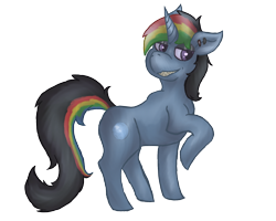 Size: 1280x1024 | Tagged: safe, artist:lil_vampirecj, imported from derpibooru, oc, oc:öyster blue, pony, unicorn, digital art, simple background, smiling, transparent background