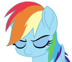 Size: 1280x1088 | Tagged: safe, artist:benpictures1, imported from derpibooru, rainbow dash, pegasus, pony, my little pony: the movie, cute, dashabetes, eyes closed, female, inkscape, mare, simple background, solo, transparent background, vector, we got this together
