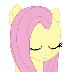 Size: 1280x1356 | Tagged: safe, artist:benpictures1, imported from derpibooru, fluttershy, pegasus, pony, my little pony: the movie, cute, eyes closed, female, inkscape, mare, shyabetes, simple background, solo, transparent background, vector, we got this together