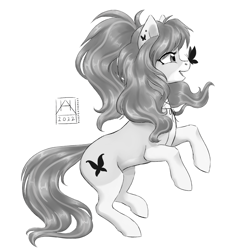Size: 2160x2160 | Tagged: safe, artist:bluefeathercat, imported from derpibooru, oc, oc only, earth pony, pony, simple background, solo, white background