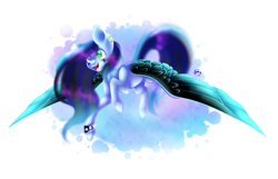 Size: 2328x1500 | Tagged: safe, artist:prettyshinegp, imported from derpibooru, oc, oc only, pegasus, pony, ear piercing, female, mare, pegasus oc, piercing, signature, simple background, smiling, solo, spiked wristband, spread wings, transparent background, wings, wristband