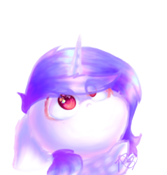 Size: 1432x1500 | Tagged: safe, artist:prettyshinegp, imported from derpibooru, oc, oc only, pony, unicorn, bust, eye clipping through hair, female, horn, mare, signature, simple background, solo, transparent background, unicorn oc