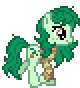 Size: 80x88 | Tagged: safe, artist:botchan-mlp, imported from derpibooru, wallflower blush, earth pony, pony, equestria girls, animated, desktop ponies, earth pony wallflower blush, equestria girls ponified, pixel art, ponified, solo, sprite, trotting