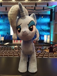 Size: 960x1280 | Tagged: safe, artist:psychoshy_bc1q, imported from ponybooru, trixie, convention, galacon 2022, irl, photo, plushie