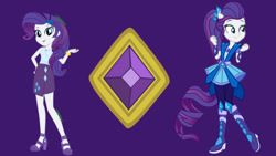 Size: 1192x670 | Tagged: safe, artist:amadondawn, imported from twibooru, rarity, equestria girls, crystal guardian, image, needs more jpeg, solo