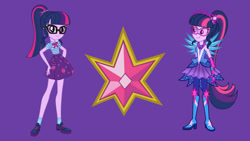 Size: 1280x720 | Tagged: safe, artist:amadondawn, imported from twibooru, sci-twi, twilight sparkle, equestria girls, crystal guardian, image, needs more jpeg, solo