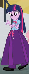 Size: 288x720 | Tagged: safe, artist:starman1999, edit, edited screencap, imported from derpibooru, screencap, fluttershy, twilight sparkle, human, equestria girls, rainbow rocks, clothes, cropped, long skirt, offscreen character, skirt, solo focus, twilight sparkle (alicorn)