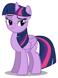 Size: 6000x8000 | Tagged: safe, artist:cencerberon, imported from derpibooru, twilight sparkle, alicorn, pony, the mysterious mare do well, .svg available, absurd resolution, female, mare, not bad, pouting, simple background, solo, transparent background, twilight sparkle (alicorn), vector, wings