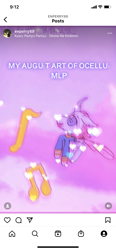 Size: 828x1792 | Tagged: safe, artist:enperry88, imported from derpibooru, ocellus, changedling, changeling, bowtie, clothes, cloud, female, flying, heart, looking up, music notes, ponytones, ponytones outfit, singing, sky, solo, spread wings, teenager, wings