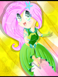 Size: 1500x2000 | Tagged: safe, artist:umimizunone, imported from derpibooru, fluttershy, human, equestria girls, chibi, female, open mouth, solo