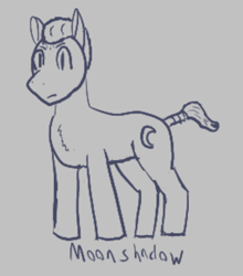 Size: 588x668 | Tagged: safe, artist:irradiatedshotgun, imported from derpibooru, oc, oc:william moonshadow, pony, unicorn, guard, male, night guard, sketch, stallion, tail wrap