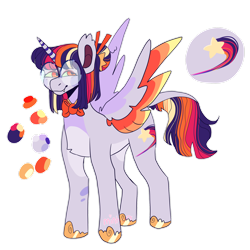 Size: 1920x1920 | Tagged: safe, artist:mintyo0s, imported from derpibooru, twilight sparkle, alicorn, pony, female, hoof shoes, mare, redesign, simple background, smiling, solo, story included, transparent background, twilight sparkle (alicorn)