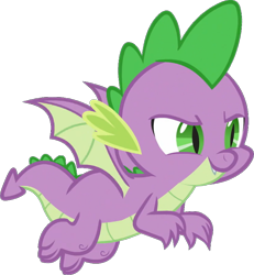 Size: 796x861 | Tagged: safe, artist:pascalmulokozi2, edit, edited screencap, imported from derpibooru, screencap, spike, dragon, background removed, flying, male, simple background, solo, transparent background, winged spike, wings