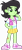 Size: 2635x5904 | Tagged: safe, artist:botchan-mlp, imported from derpibooru, oc, oc only, oc:filly anon, human, equestria girls, bandaid, child, clothes, equestria girls-ified, female, filly, hand on hip, shirt, shoes, simple background, skirt, solo, tomboy, transparent background, vest
