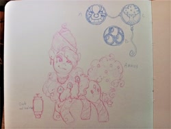 Size: 4160x3120 | Tagged: safe, artist:petea#5336, imported from derpibooru, pinkie pie, earth pony, pony, solo, traditional art