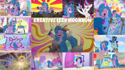 Size: 1968x1109 | Tagged: safe, edit, edited screencap, editor:quoterific, imported from derpibooru, screencap, izzy moonbow, pipp petals, zipp storm, earth pony, pegasus, pony, unicorn, spoiler:g5, spoiler:my little pony: tell your tale, spoiler:tyts01e01, spoiler:tyts01e04, spoiler:tyts01e09, spoiler:tyts01e11, spoiler:tyts01e12, spoiler:tyts01e13, spoiler:tyts01e15, spoiler:tyts01e20, :o, a home to share, baby, baby pony, creative, dumpster diving, duo, duo female, eyes closed, female, filly, filly izzy moonbow, foal, g5, it's t.u.e.s. day, magic, making a foal of me, male, mare, maretime bay day 2.0, my little pony: tell your tale, nightmare roommate, one trick pony (episode), open mouth, open smile, raccoonicorn, rufus, señor butterscotch, smiling, solo, stallion, t.r.a.s.h, telekinesis, text, the game is ahoof, younger